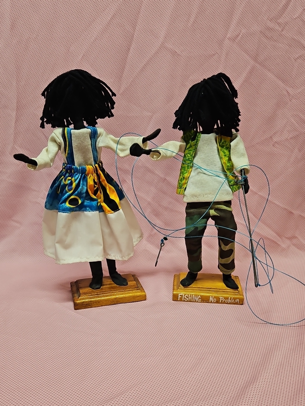 Roger Williams Jamaica Reggae Dolls Fishing.... No Problem & Woman